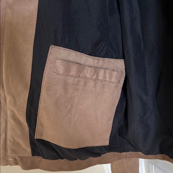 Zara Brown Suede Lightweight Jacket -Men - Picture 6 of 7